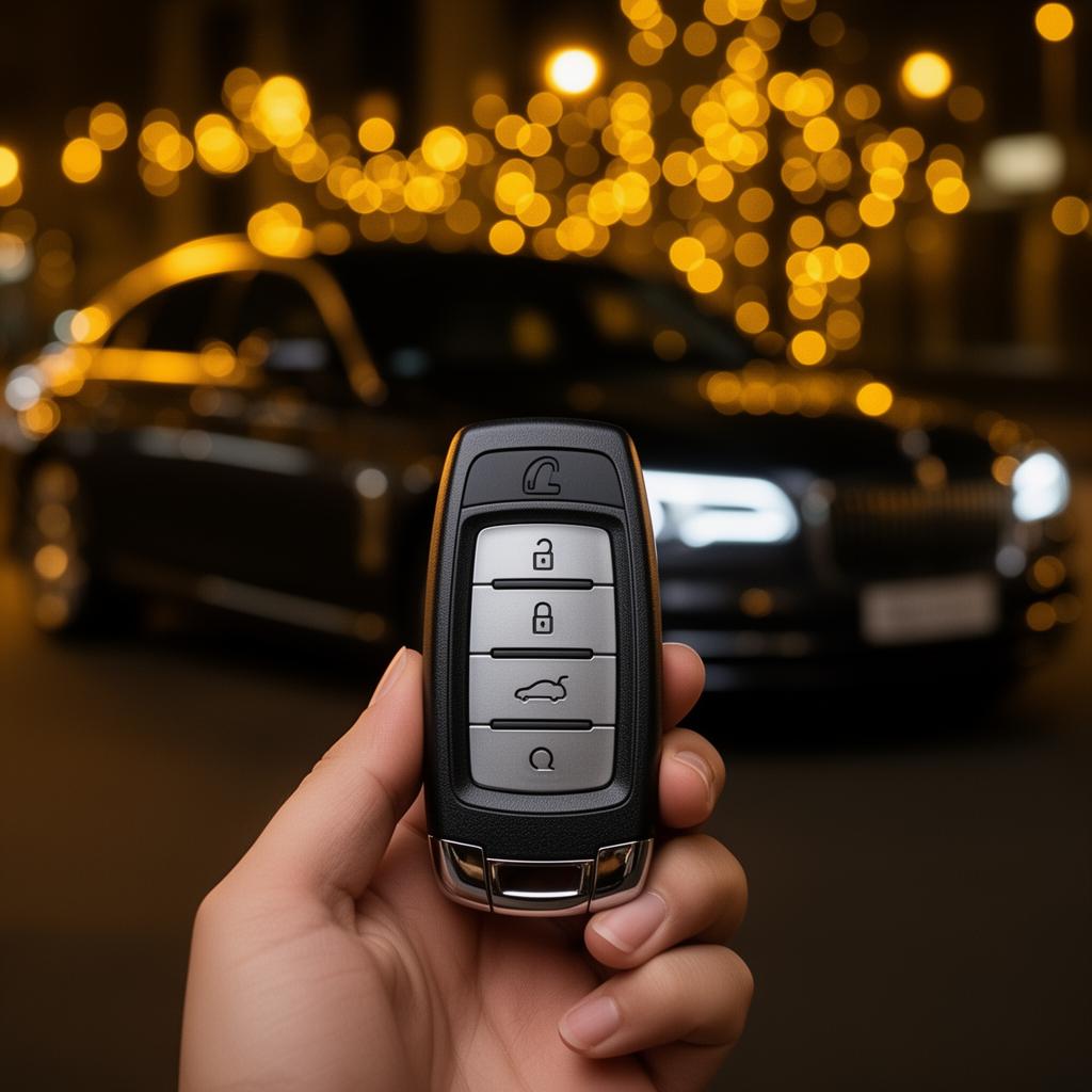Smart car key fob